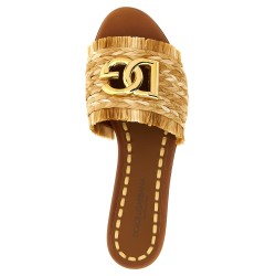 Raffia braid slides