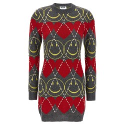 'Smiley®' wool dress