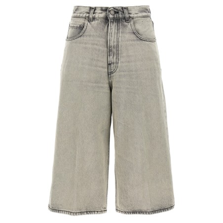 'Belle Pearl Grey' Bermuda Shorts