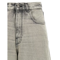'Belle Pearl Grey' Bermuda Shorts