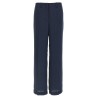 Silk effect trousers