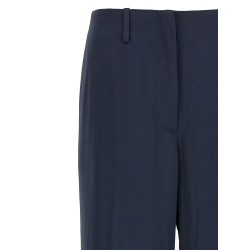 Silk effect trousers