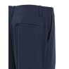Silk effect trousers
