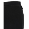 Bouclé wool skirt