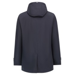 Removable hood parka