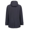 Removable hood parka