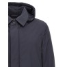 Removable hood parka