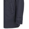 Removable hood parka