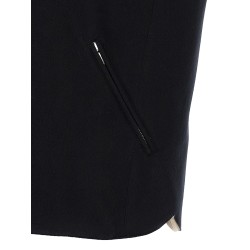 Padded wool vest