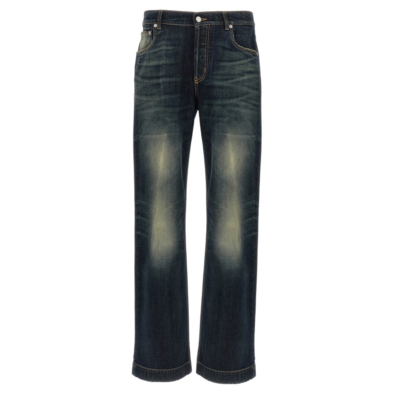 Wide leg jeans