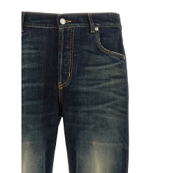 Wide leg jeans