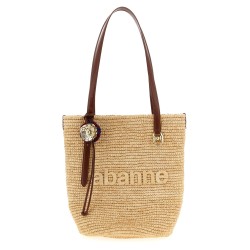 'Natural Raffia Tote Bag' shopping bag
