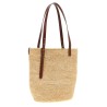 'Natural Raffia Tote Bag' shopping bag