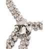 Bow crystals necklace