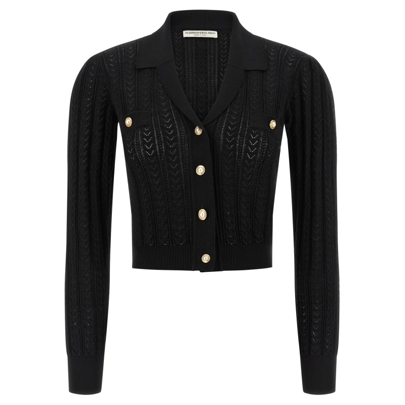 Knit cardigan