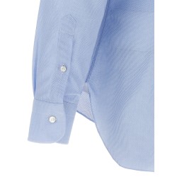 Honeycomb cotton shirt