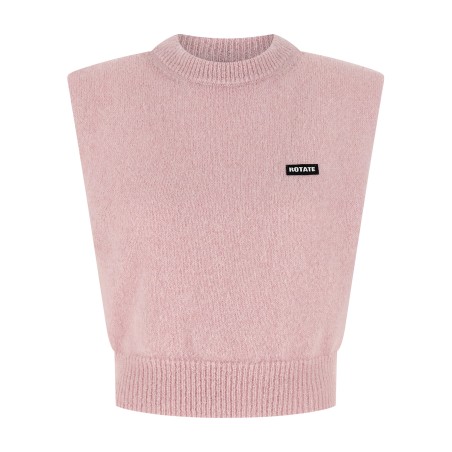'Knit Cropped' vest