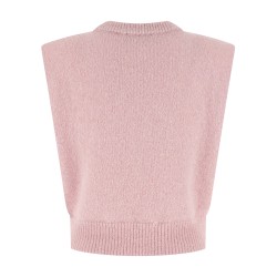 'Knit Cropped' vest
