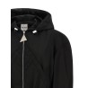 Maxi hood bomber jacket