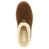 Suede sabots