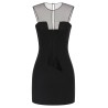 Tulle insert dress