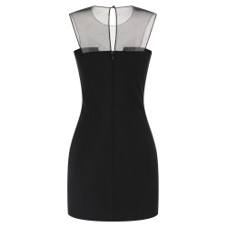 Tulle insert dress