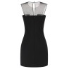 Tulle insert dress