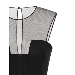 Tulle insert dress