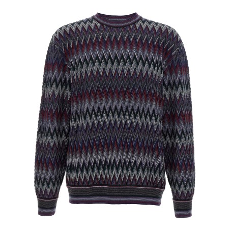 Zigzag pattern sweater
