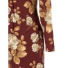 Rose print dress