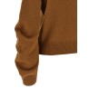 Curved sleeve sweater