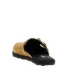 Suede sabots