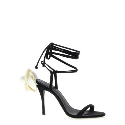 Satin sandals