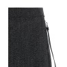 'Zipped Caviar Mini' skirt