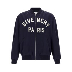 Logo bomber jacket