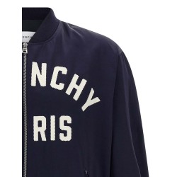 Logo bomber jacket