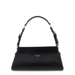 Nappa shoulder bag