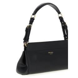 Nappa shoulder bag