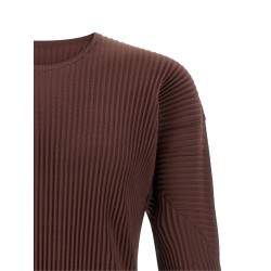'Color Pleats' T-shirt