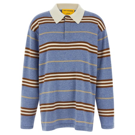 'Striped Rugby' polo shirt