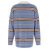 'Striped Rugby' polo shirt