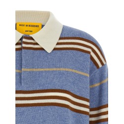 'Striped Rugby' polo shirt