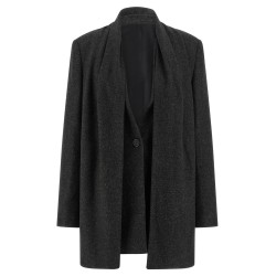 Scarf blazer