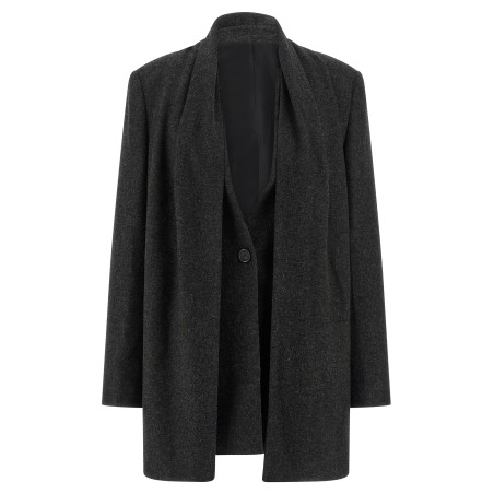 Scarf blazer