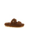Shearling sandals