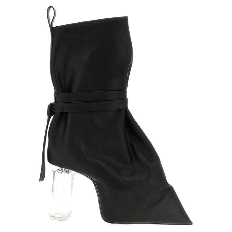 'Tied Taco Kiss' ankle boots