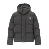 Logo patch down jacket