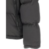 Logo patch down jacket