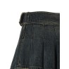 'Buckle Pleated' skirt