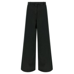 Velvet insert jeans